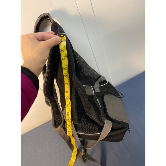 Pet Carrier Backpack Color Black/Gray Brand Unknown - Picture 10 of 11